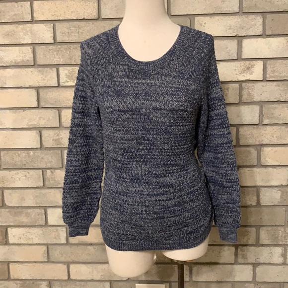 3for$20 gray blue sweater medium Sonoma